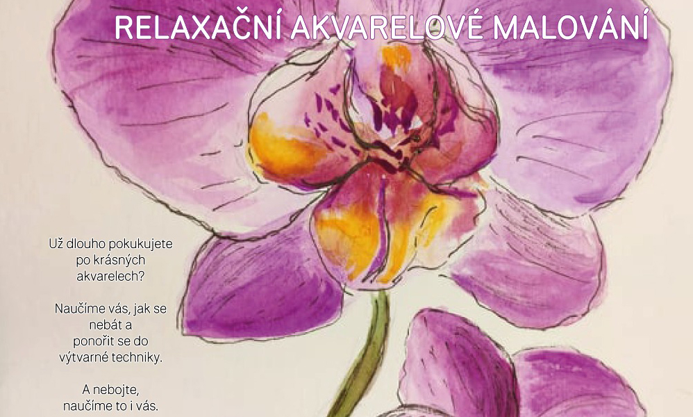 Relaxační akvarelové malování