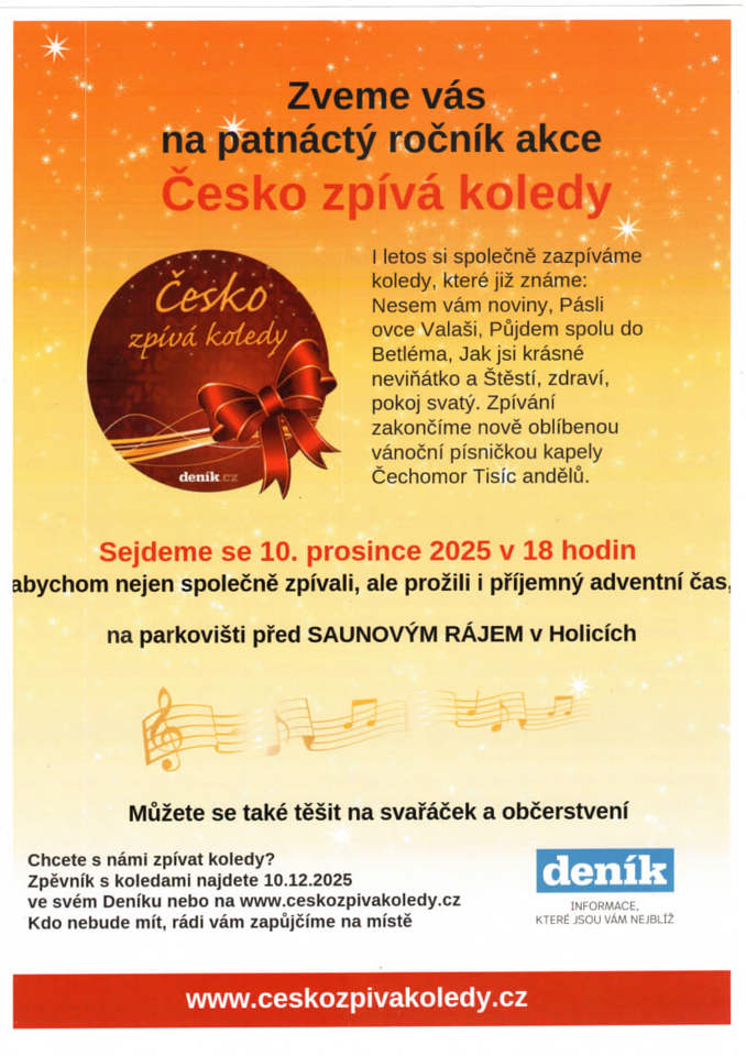 Model.Name: 2025 12 10 Holice Saunovy Raj Cesko Zpiva Koledy