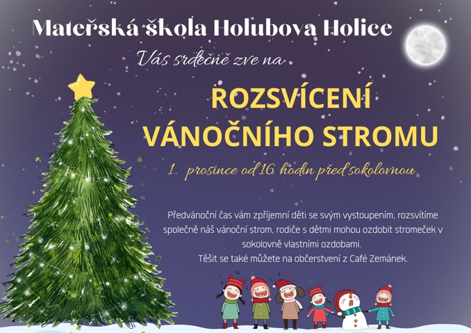 Model.Name: 20231201 Holice MS Holubova Rozsviceni Vanocniho Stromecku