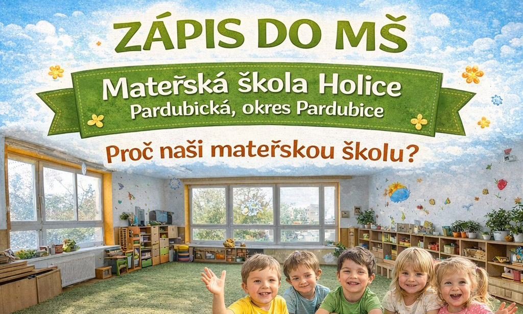 Mateřská škola Pardubická – Zápis