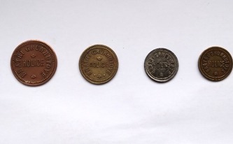 Mincovní Žetony Bratři Grunhutové Holice 1