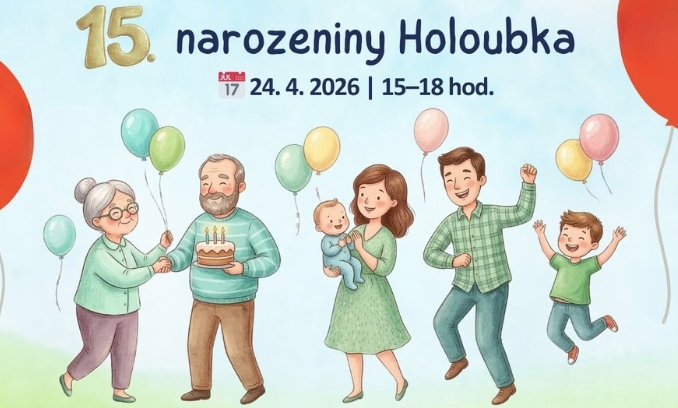 15. narozeniny Holoubka