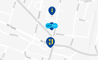 Mapa Infocentrum