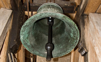 Zvon Martin z roku 1499 s novým srdcem